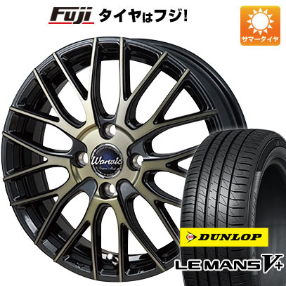 【新品国産4穴100車】 夏タイヤ ホイール4本セット 195/50R16 ダンロップ ルマン V+(ファイブプラス) モンツァ ワーウィック エンプレス メッシュ 16インチ :fuji 1502 123121 40666 40666:フジコーポレーション