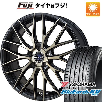 【パンク保証付】【新品国産5穴114.3車】 夏タイヤ ホイール4本セット 245/40R20 ヨコハマ ブルーアース RV 03 ワーウィック エンプレス メッシュ 20インチ :fuji 1461 123127 36862 36862:フジコーポレーション