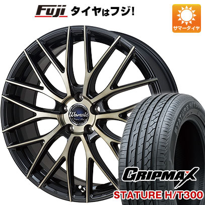 【新品国産5穴114.3車】 夏タイヤ ホイール4本セット 235/55R19 グリップマックス スタチャー H/T300 BSW モンツァ ワーウィック エンプレス メッシュ 19インチ :fuji 1121 123126 40206 40206:フジコーポレーション