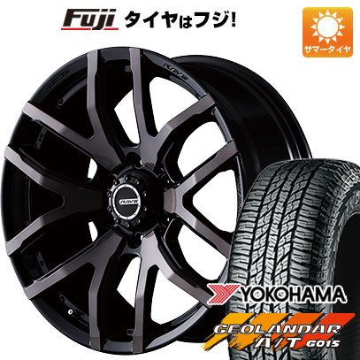 クーポン配布中 【新品】プラド 夏タイヤ ホイール4本セット 265/65R17 ヨコハマ ジオランダー A/T G015 OWL/RBL レイズ デイトナ FDX F6 17インチ :fuji 11822 139322 30618 30618:フジコーポレーション