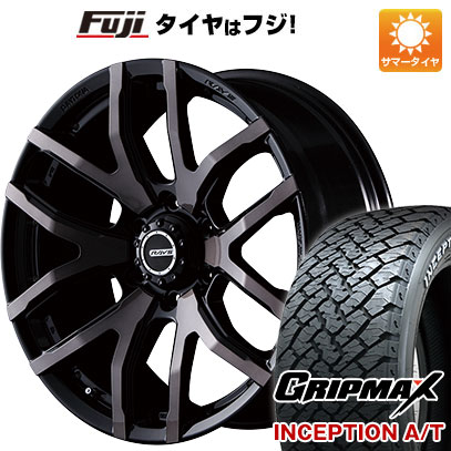 【新品国産6穴139.7車】 夏タイヤ ホイール4本セット 265/50R20 グリップマックス インセプション A/T RWL(限定) レイズ デイトナ FDX F6 20インチ :fuji 11803 139645 33663 33663:フジコーポレーション