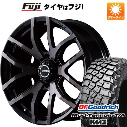 【新品国産6穴139.7車】 夏タイヤ ホイール4本セット 285/55R20 BFグッドリッチ マッドテレーンT/A KM3 レイズ デイトナ FDX F6 20インチ :fuji 11803 139645 26500 26500:フジコーポレーション