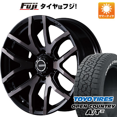 【新品国産6穴139.7車】 夏タイヤ ホイール4本セット 285/70R17 トーヨー オープンカントリー A/T III RWL/RBL レイズ デイトナ FDX F6 17インチ :fuji 11822 139322 42857 42857:フジコーポレーション