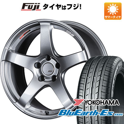 クーポン配布中 【新品国産5穴114.3車】 夏タイヤ ホイール4本セット 215/45R18 ヨコハマ ブルーアース ES32 SSR GTV01 18インチ :fuji 1130 142908 35468 35468:フジコーポレーション