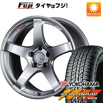 クーポン配布中 【新品国産5穴114.3車】 夏タイヤ ホイール4本セット 235/55R19 ヨコハマ ジオランダー A/T G015 RBL SSR GTV01 19インチ :fuji 1121 142914 28522 28522:フジコーポレーション