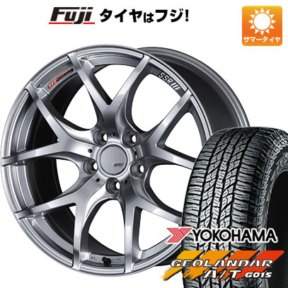 クーポン配布中 【新品国産5穴114.3車】 夏タイヤ ホイール4本セット 235/55R19 ヨコハマ ジオランダー A/T G015 RBL SSR GTV03 19インチ :fuji 1121 142934 28522 28522:フジコーポレーション