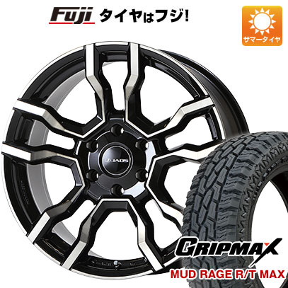 【新品】ランクル300 夏タイヤ ホイール4本セット 305/40R22 グリップマックス マッドレイジR/T MAX RBL(限定) ジャオス バッカス CM 11 22インチ :fuji 27461 145225 37607 37607:フジコーポレーション