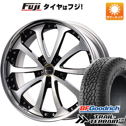 【新品】ランクル200 夏タイヤ ホイール4本セット 285/45R22 BFグッドリッチ トレールテレーンT/A ORBL エムズスピード ジュノウ バベル FORGED 22インチ