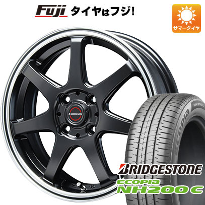 【新品 軽自動車】夏タイヤ ホイール4本セット 145/80R13 ブリヂストン エコピア NH200 C ブレスト ユーロマジック タイプS-07 13インチ｜fujicorporation