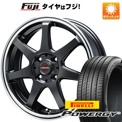 クーポン配布中 【新品国産4穴100車】 夏タイヤ ホイール４本セット 195/55R15 ピレリ パワジー ブレスト ユーロマジック タイプS 07 15インチ :fuji 1848 126196 37000 37000:フジコーポレーション