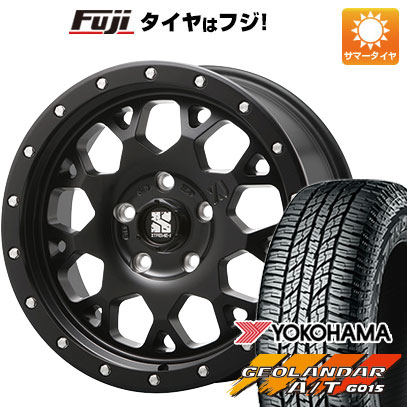 クーポン配布中 【新品国産5穴114.3車】 夏タイヤ ホイール4本セット 225/65R17 ヨコハマ ジオランダー A/T G015 OWL/RBL MLJ エクストリームJ XJ04 17インチ :fuji 2182 131711 33320 33320:フジコーポレーション