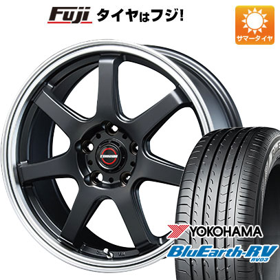 BluEarth - 【はち切れる引き請ける付】新品国産車用 5穴114.3車 夏タイア 車輪4本仕掛ける 195/65R15 ヨコハマ 青碧地びた RV-03 乳ぶさ ユーロ神通力 手あいS-07 15in 自動車-タイヤ、ホイール-夏タイヤ、ホイールセット