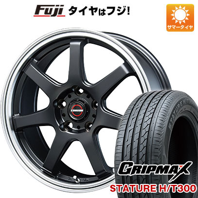 【新品国産5穴114.3車】 夏タイヤ ホイール4本セット 235/55R18 グリップマックス スタチャー H/T300 BSW（限定） ブレスト ユーロマジック タイプS 07 18インチ :fuji 1303 126201 40205 40205:フジコーポレーション