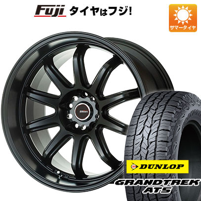 【新品国産5穴114.3車】 夏タイヤ ホイール４本セット 235/60R18 ダンロップ グラントレック AT5 ゴジゲン ファイヤーボールダブルアール 18インチ :fuji 27064 150181 32853 32853:フジコーポレーション