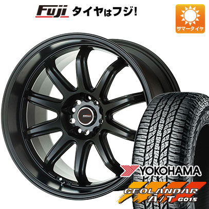 【新品国産5穴114.3車】 夏タイヤ ホイール４本セット 225/50R18 ヨコハマ ジオランダー A/T G015 RBL ゴジゲン ファイヤーボールダブルアール 18インチ :fuji 1301 150181 35333 35333:フジコーポレーション