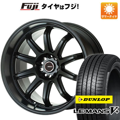 【新品国産5穴114.3車】 夏タイヤ ホイール４本セット 225/40R18 ダンロップ ルマン V+(ファイブプラス) ゴジゲン ファイヤーボールダブルアール 18インチ :fuji 1131 150182 40690 40690:フジコーポレーション