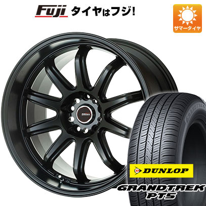 【新品国産5穴114.3車】 夏タイヤ ホイール４本セット 225/60R18 ダンロップ グラントレック PT5 ゴジゲン ファイヤーボールダブルアール 18インチ :fuji 1341 150181 40821 40821:フジコーポレーション