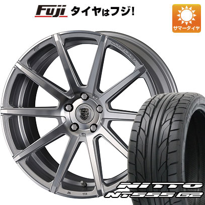 【パンク保証付き】【新品国産5穴114.3車】 夏タイヤ ホイール４本セット 225/45R18 ニットー NT555 G2 クリムソン クラブリネア マルディーニ FF 18インチ :fuji 1261 89081 23608 23608:フジコーポレーション