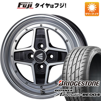 新品 N-BOX タント スペーシア 夏タイヤ ホイール４本セット 165/55R15 ブリヂストン ポテンザ アドレナリン RE004 エンケイ ネオクラシック アパッチ2 15インチ｜fujicorporation