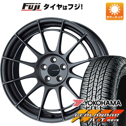 クーポン配布中 【新品国産5穴114.3車】 夏タイヤ ホイール４本セット 215/60R17 ヨコハマ ジオランダー A/T G015 RBL エンケイ NT03 RR 17インチ :fuji 1843 150899 23762 23762:フジコーポレーション