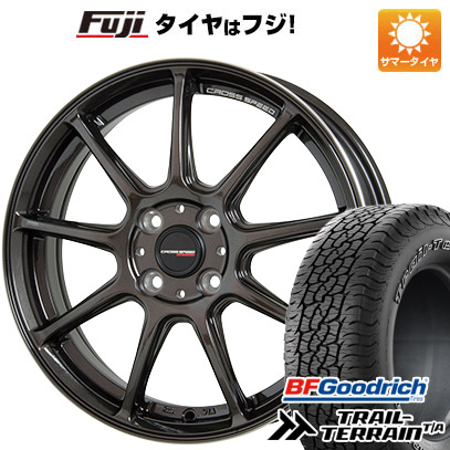 【新品国産5穴114.3車】 夏タイヤ ホイール4本セット 215/60R17 BFグッドリッチ トレールテレーンT/A ORBL ホットスタッフ クロススピード RS9 17インチ :fuji 1843 146387 36816 36816:フジコーポレーション