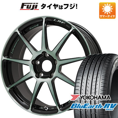 【パンク保証付】【新品国産5穴114.3車】 夏タイヤ ホイール4本セット 225/55R17 ヨコハマ ブルーアース RV 03 レーシングフォージド LRF S9 17インチ :fuji 1861 87873 36877 36877:フジコーポレーション