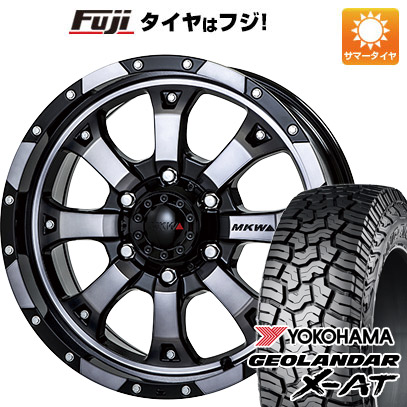 クーポン配布中 【新品国産6穴139.7車】 夏タイヤ ホイール4本セット 275/70R17 ヨコハマ ジオランダー X AT G016 トライスター MKW MK 46 17インチ :fuji 11822 85770 42458 42458:フジコーポレーション