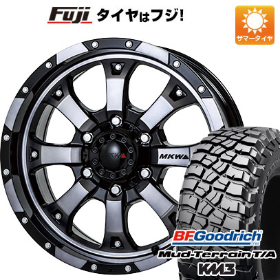 【新品国産6穴139.7車】 夏タイヤ ホイール4本セット 285/70R17 BFグッドリッチ マッドテレーンT/A KM3 MKW MK 46 17インチ :fuji 11521 85770 26508 26508:フジコーポレーション