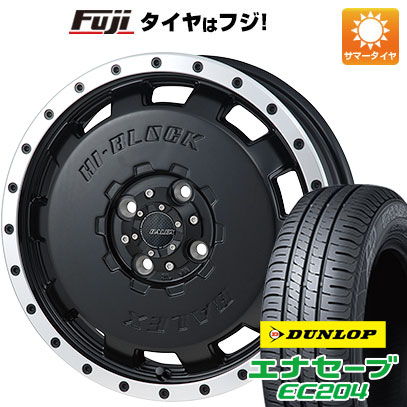 【新品 軽自動車】N BOX タント ワゴンR 夏タイヤ ホイール4本セット 165/55R15 ダンロップ エナセーブ EC204 モンツァ HI BLOCK バレックス 15インチ :fuji 21761 123186 25577 25577:フジコーポレーション