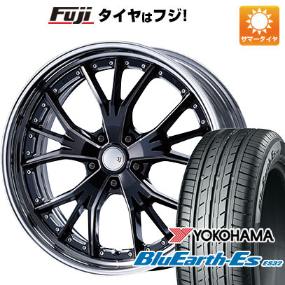 【新品国産5穴114.3車】 夏タイヤ ホイール4本セット 245/40R19 ヨコハマ ブルーアース ES32 エムズスピード JJランチャ 19インチ : fuji 1122 87471 35461 35461 : フジコーポレーション