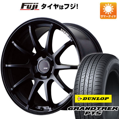 クーポン配布中 【新品国産5穴114.3車】 夏タイヤ ホイール4本セット 225/55R18 ダンロップ グラントレック PT5 SSR GTV02 18インチ :fuji 1321 142920 40818 40818:フジコーポレーション