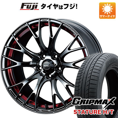 【新品国産5穴114.3車】 夏タイヤ ホイール4本セット 225/60R18 グリップマックス スタチャー H/T BSW（限定） ウェッズ ウェッズスポーツ SA 20R 18インチ :fuji 1341 136681 38303 38303:フジコーポレーション