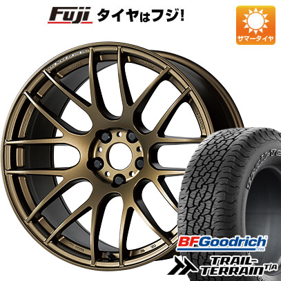 【新品国産5穴114.3車】 夏タイヤ ホイール4本セット 235/60R18 BFグッドリッチ トレールテレーンT/A ORBL ワーク エモーション M8R 18インチ :fuji 27064 141932 36812 36812:フジコーポレーション