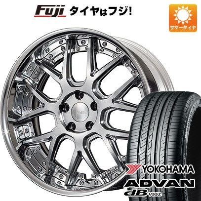 【新品】40系アルファード/ヴェルファイア用 夏タイヤ ホイール４本セット 245/45R20 ヨコハマ アドバン dB V552 アミスタット ライエン M07 20インチ :fuji 27861 149990 39495 39495:フジコーポレーション