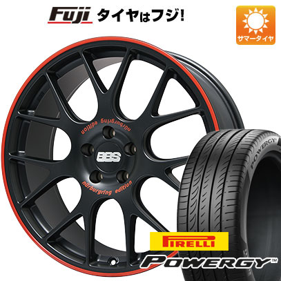 クーポン配布中 【新品国産5穴114.3車】 夏タイヤ ホイール4本セット 225/55R19 ピレリ パワジー BBS GERMANY CH R ニュルブルクリンク エディション 19インチ :fuji 2581 127624 41420 41420:フジコーポレーション