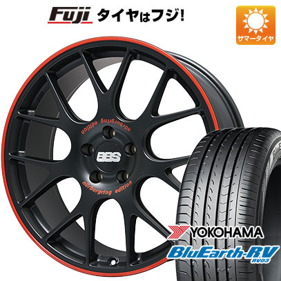 【パンク保証付】【新品国産5穴114.3車】 夏タイヤ ホイール4本セット 245/45R19 ヨコハマ ブルーアース RV 03 BBS GERMANY CH R Nurburgring Edition 19インチ :fuji 1141 127624 36866 36866:フジコーポレーション