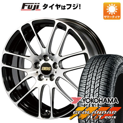 【新品国産5穴100車】 夏タイヤ ホイール４本セット 225/60R17 ヨコハマ ジオランダー A/T G015 OWL/RBL BBS JAPAN RE L2 ブラックダイヤカット 17インチ :fuji 4941 147807 34892 34892:フジコーポレーション