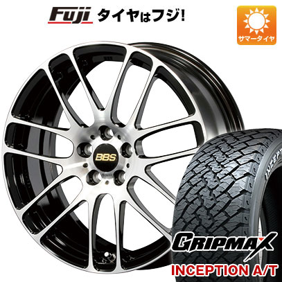 【新品国産5穴114.3車】 夏タイヤ ホイール4本セット 215/65R16 GRIPMAX インセプション A/T RWL(限定) BBS JAPAN RE L2 ブラックダイヤカット 16インチ :fuji 1310 147987 37272 37272:フジコーポレーション