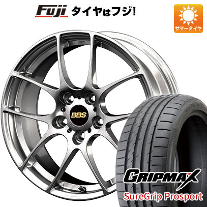 【新品国産5穴114.3車】 夏タイヤ ホイール４本セット 225/45R18 グリップマックス シュアグリップ PRO SPORTS BSW（限定） BBS JAPAN RF 18インチ : fuji 1261 147879 38312 38312 : フジコーポレーション