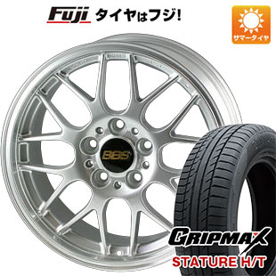 クーポン配布中 【新品国産5穴114.3車】 夏タイヤ ホイール４本セット 235/55R18 グリップマックス スタチャー H/T BSW（限定） BBS JAPAN RG R 18インチ :fuji 1303 147858 38304 38304:フジコーポレーション