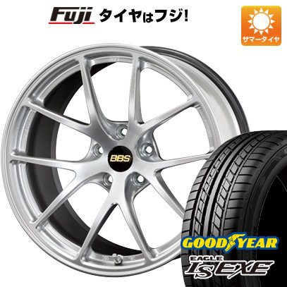 【新品国産5穴114.3車】 夏タイヤ ホイール４本セット 225/45R18 グッドイヤー イーグル エルエス エグゼ(限定) BBS JAPAN RI-A 18インチ｜fujicorporation