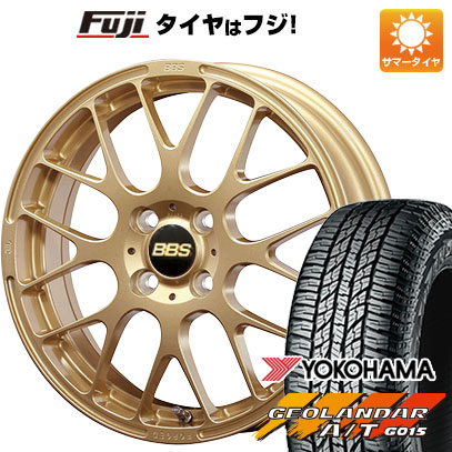 【新品 軽自動車】N-BOX タント スペーシア 夏タイヤ ホイール４本セット 165/55R15 ヨコハマ ジオランダー A/T G015 RBL BBS JAPAN RP 15インチ