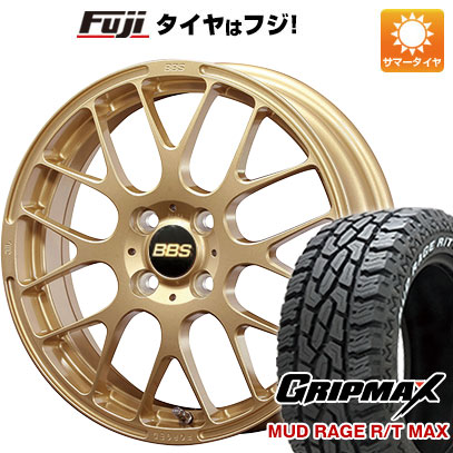 【新品】ライズ/ロッキー（ガソリン） 夏タイヤ ホイール4本セット 195/65R16 グリップマックス マッドレイジR/T MAX RWL(限定) BBS JAPAN RP 16インチ :fuji 21101 147997 32791 32791:フジコーポレーション