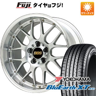 【新品国産5穴114.3車】 夏タイヤ ホイール４本セット 225/50R18 ヨコハマ ブルーアース XT AE61 BBS JAPAN RS-GT 18インチ｜fujicorporation