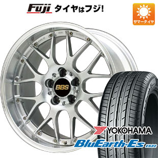 【新品国産5穴114.3車】 夏タイヤ ホイール４本セット 215/55R17 ヨコハマ ブルーアース ES32 BBS JAPAN RS-GT 17インチ｜fujicorporation