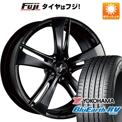 【パンク保証付】【新品国産5穴114.3車】 夏タイヤ ホイール4本セット 225/55R19 ヨコハマ ブルーアース RV 03 ブリヂストン サヴェンサー AW5ｓ 19インチ :fuji 2581 89336 38015 38015:フジコーポレーション