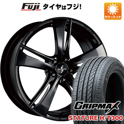 【新品国産5穴114.3車】 夏タイヤ ホイール4本セット 235/55R19 グリップマックス スタチャー H/T300 BSW（限定） ブリヂストン サヴェンサー AW5ｓ 19インチ :fuji 1121 89336 40206 40206:フジコーポレーション