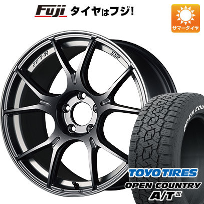 【新品国産5穴114.3車】 夏タイヤ ホイール４本セット 225/65R17 トーヨー オープンカントリー A/T III RWL/RBL SSR GTX02 17インチ :fuji 2182 142855 42840 42840:フジコーポレーション