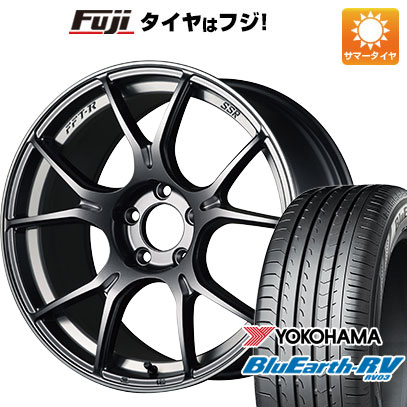 クーポン配布中 【パンク保証付】【新品国産5穴114.3車】 夏タイヤ ホイール4本セット 215/45R17 ヨコハマ ブルーアース RV 03 SSR GTX02 17インチ :fuji 1781 142855 36873 36873:フジコーポレーション