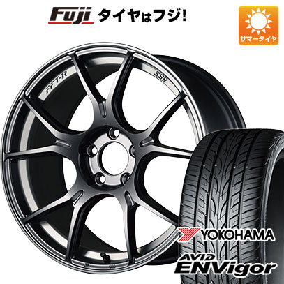 クーポン配布中 【新品国産5穴114.3車】 夏タイヤ ホイール４本セット 225/55R18 ヨコハマ エイビッド エンビガーS321 SSR GTX02 18インチ :fuji 1321 142856 43106 43106:フジコーポレーション